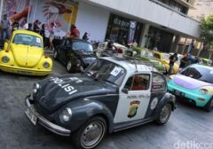 Kilau VW Kodok "Muda Mudi" Bikin Heboh Sarinah, Ada Jejak Mobil Patroli Tempo Dulu!