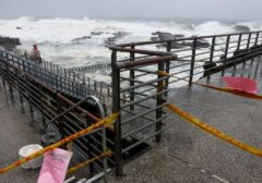 Badai Bavi Guncang Taiwan: Ribuan Jiwa Dilarikan ke Tempat Aman
