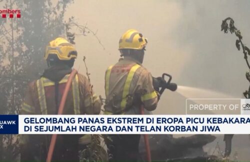 Eropa Membara: Suhu Mendidih Picu Kebakaran Liar di Seluruh Benua