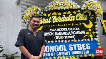 Terbang Langsung dari Bali, Mongol Stress Ungkap Perasaan Duka Mendalam untuk Temon