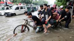 Banjir Bandang Mengamuk di Bangladesh: 51 Jiwa Melayang, Ribuan Mengungsi