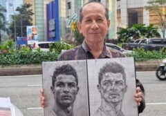 Seniman Dadakan di Jalan Ampang: Taksi iPad Ciptakan Karya Seni Unik Dekat Petronas