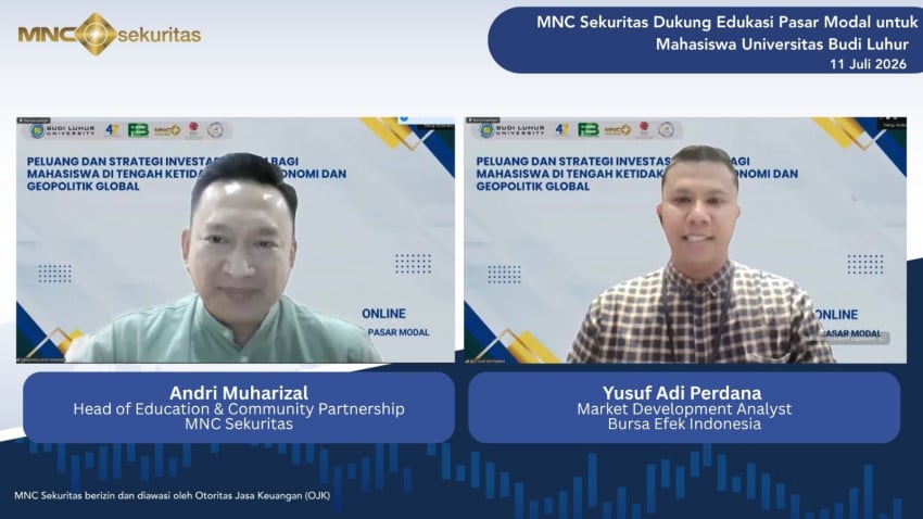 MNC Sekuritas Gencarkan Literasi Investasi Saham untuk Generasi Muda Budi Luhur