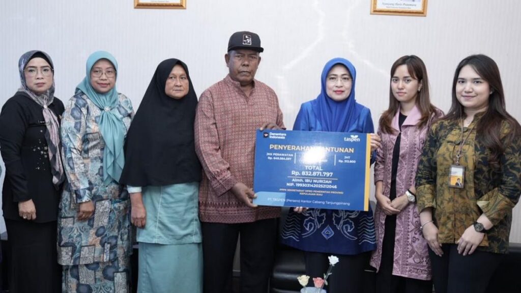 Kejutan Manis untuk Keluarga PPPK Kepri: Santunan Rp 832 Juta dari TASPEN Pasca-Kecelakaan Kerja