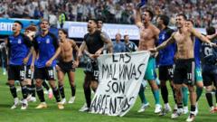 Aksi Bendera 'Falklands' Argentina Berujung Ancaman Denda FIFA