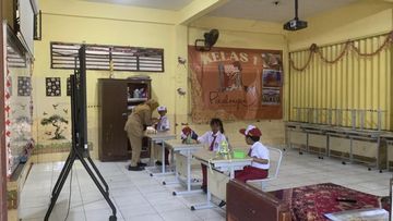 Fenomena Unik SDN Purwoyoso 01 Semarang: Hanya 3 Murid Baru, MPLS Tetap Meriah Beraroma Sirkus