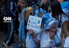 Argentina ke Final! Euforia Pecah di Buenos Aires Setelah Taklukkan Inggris dalam Drama 2-1