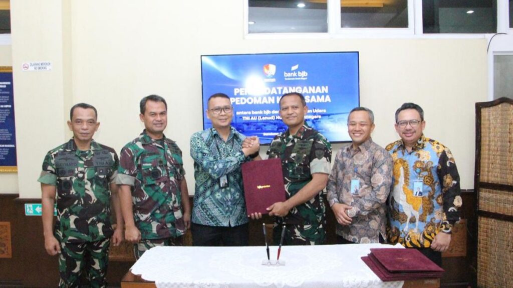 Kolaborasi Strategis Bank bjb dan Lanud Husein Sastranegara Dorong Kemajuan Ekonomi Jawa Barat