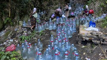 Kekeringan di Cilegon: Warga Berjuang Dapatkan Air Bersih Akibat Musim Kemarau