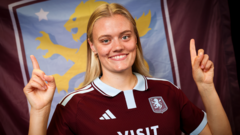 Mathilde Harviken Perkuat Lini Belakang Aston Villa Usai Didatangkan dari Juventus