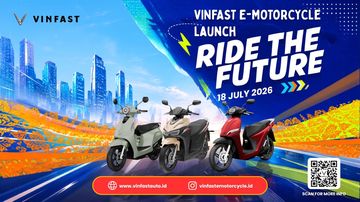 VinFast Hadir di Jakarta, Pamerkan Tiga Model Motor Listrik Perdana
