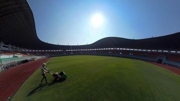 Stadion Pakansari Jadi Markas Timnas Indonesia di Piala AFF 2026, Renovasi Gencar Dilakukan