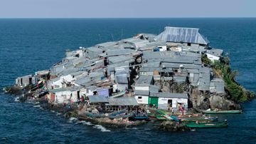 Pulau Terkecil di Dunia Dihuni Ribuan Jiwa, Konon Berkah dari Laut
