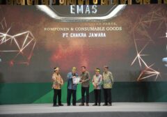 Chakra Jawara Raih Penghargaan Emas sebagai Pemasok Terkemuka untuk Industri Pertambangan