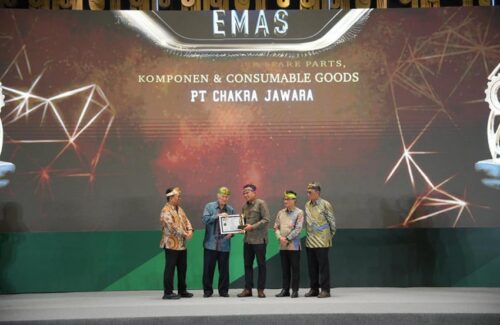 Chakra Jawara Raih Penghargaan Emas sebagai Pemasok Terkemuka untuk Industri Pertambangan