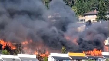Api Merajalela, Ratusan Rumah Ludes di Lereng Bukit Norwegia
