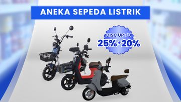 Transmart Gelar Full Day Sale 19 Juli 2026, Diskon Menggiurkan untuk Sepeda Listrik
