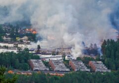 Kebakaran Hebat Luluhlantakkan Ratusan Rumah di Norwegia, Upaya Pemadaman Berlanjut