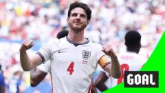 Declan Rice Bawa Inggris Unggul Cepat atas Prancis di Perebutan Peringkat Ketiga Piala Dunia