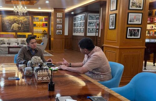 Menteri PUPR Bahas Target Renovasi 400 Ribu Rumah Bersama Seskab Pramono Anung