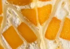 Kreasi Manis Mango Crepe Roll: Kelembutan Whipped Cream Berpadu Segarnya Mangga