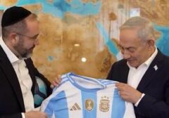 Netanyahu Terima Jersey Argentina, Dukung Tim Tango di Final Piala Dunia 2026