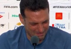 Tangis Scaloni Pecah di Konferensi Pers Usai Argentina Kalah di Final Piala Dunia 2026