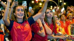 Ribuan Warga Madrid Rayakan Kemenangan Piala Dunia di Pusat Kota