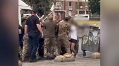Kekerasan Mengintai Perekrut Militer Ukraina di Tengah Perang