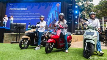VinFast Bidik Pasar Otomotif Indonesia dengan Tiga Model Motor Listrik Unggulan