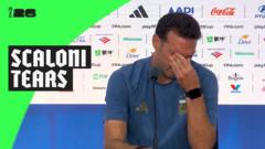Emosional, Scaloni Menangis Saat Bahas Masa Depan Argentina Pasca Final Piala Dunia