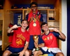 Perayaan Megah Spanyol Juara Piala Dunia: Speaker Merah Menyala, Koper Louis Vuitton, dan Taruhan Tato