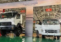 Isuzu Karawang Ekspor 300 Ribu Unit Truk ke 25 Negara dalam 10 Tahun