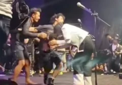Insiden Tak Terduga: Tantri Kotak Dipeluk Penggemar Saat Manggung di Ciletuh