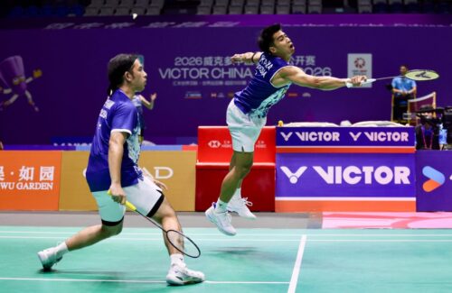Sabar/Reza Lolos ke Babak 16 Besar China Open 2026 Usai Taklukkan Duo Aaron Malaysia