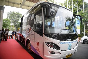 Indonesia Uji Coba Bus Hidrogen-Diesel untuk Menekan Emisi Transportasi