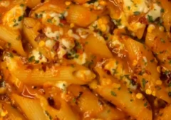 Kreasi 10 Menit: Spicy Garlic Pasta Creamy Sajikan Kelezatan Pedas Gurih