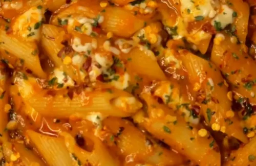 Kreasi 10 Menit: Spicy Garlic Pasta Creamy Sajikan Kelezatan Pedas Gurih