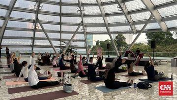 Semangat Pagi di Sesi Pamungkas Mat Pilates Wellnest Festival Vol. 2