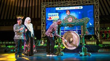 Ratusan Karya Seni Meriahkan Pembukaan Pasar Rakyat dan Budaya Jateng 2026