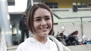 Amanda Manopo Berikan Keterangan di Polres Metro Jakarta Selatan
