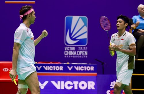 Fajar/Fikri Lolos ke Babak 16 Besar China Open 2026 Usai Berjuang Tiga Gim