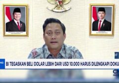 Bank Indonesia Perketat Pembelian Dolar AS di Atas 10.000 USD