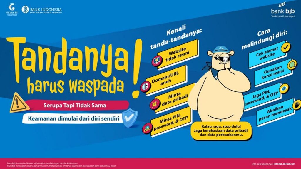 Bank bjb Ingatkan Nasabah: Hati-hati Jebakan Penipuan Digital