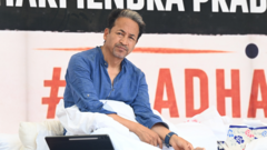 Aktivis India Sonam Wangchuk Pertahankan Aksi Mogok Makan 26 Hari, Turun 11 Kg di Tengah Protes CJP