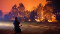 Kebakaran Hutan Eropa: 12.000 Warga Prancis Dievakuasi, Petugas Damkar Ketiga Meninggal
