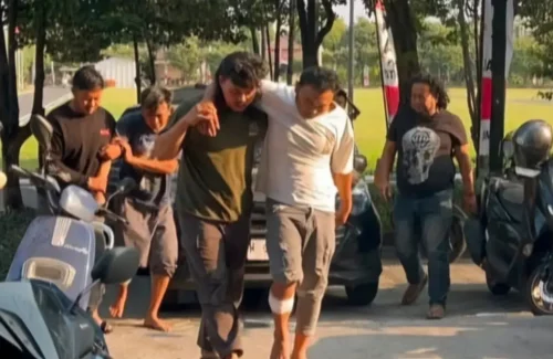 Dua Perampok Motor Dibekuk Polda Jatim di Malang, Residivis Curanmor Ditembak di Betis