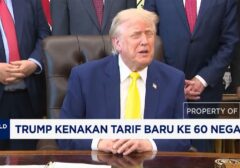 AS Terapkan Bea Masuk Baru untuk 60 Negara Mulai Jumat