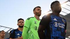 Debut Mengecewakan Angus Gunn, San Jose Earthquakes Kalah Telak 4-0