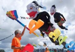 Festival Layang-layang Rare Angon Bali Semarak dengan Kreasi Unik Tokoh Fiksi dan Pewayangan